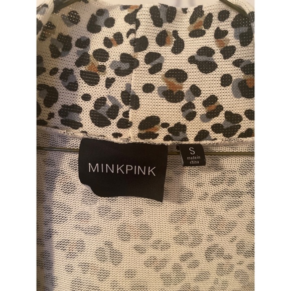 Mink Pink Cheetah Print Cardigan - Picture 4 of 6